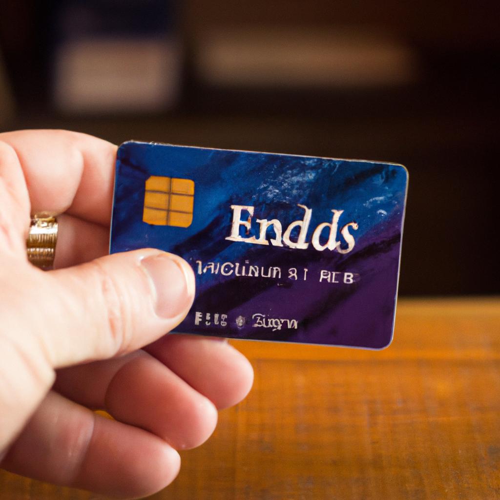 Using the Edward Jones Business Credit Card to conveniently pay for business expenses at local establishments.